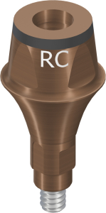 Стоматорг - Цементируемый абатмент, RC, Ø 6,5 мм, GH 3 мм, AH 4 мм, Ti