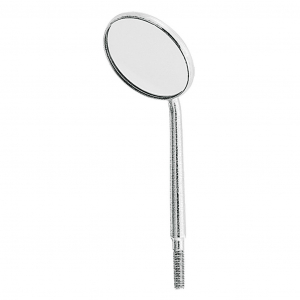 Asa Dental Зеркало без ручки не увеличивающее на удлиненной ножке, диаметр 22 мм, 1 штука