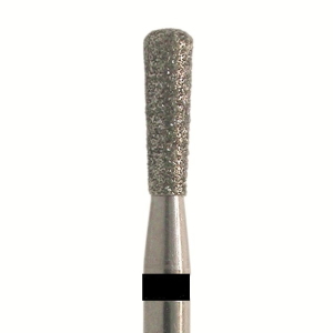 Стоматорг - Бор алмазный 808 016 FG, черный, 5 шт. Форма: грушевидный