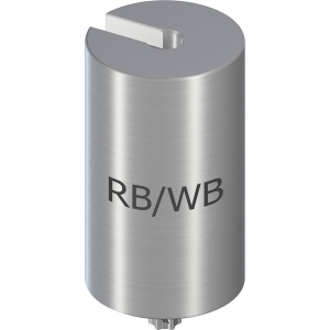 Стоматорг - Абатмент предварительно отфрезерованный для держателя Medentika, с винтом, RB/WB, диаметр 11.5 мм.