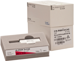 Стоматорг - Циркониевые Блоки Ivoclar Vivadent IPS emax ZirCAD for InLab MO 0 B55 1 шт