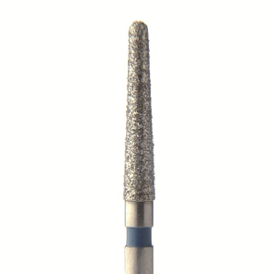 Стоматорг - Бор алмазный 852 014 HP, синий, 5 шт. Форма: конус с закругленным концом