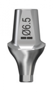 Стоматорг - Абатмент Astra Tech полупрофильный 3.5/4.0, диаметр  6,5 мм, высота  3,0 мм.