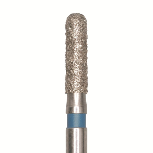 Jota Бор алмазный 838L 014 FG, синий, 5 шт. Форма: цилиндр с закругленным концом.