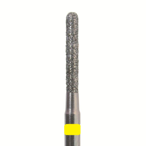 Jota Бор алмазный 881 014 FG, желтый, 5 шт. Форма: цилиндр с закругленным концом.