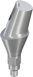 Стоматорг - Угловой анатомический абатмент, 15° RC, GH 3,5 мм, Ti