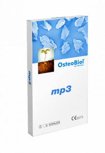 Стоматорг - Костный материал OsteoBiol: mp3 в шприце 2.0 см3, размер гранул двух видов: 0.6 –  1.0 мм смесь кортикально-губчатой  кости и коллагенового геля