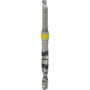 Стоматорг - Длинное сверло X VeloDrill для  хирургии по шаблонам, Ø 2.8 мм, L 38 мм