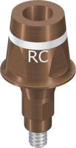 Стоматорг - Цементируемый абатмент, RC, Ø 6,5 мм, GH 1 мм, AH 5,5 мм, Ti