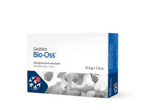 Стоматорг - Костный материал Bio-Oss spongiosa, 0,5 г, гранулы 1-2 мм, размер L, натуральный костнозамещающий материал.