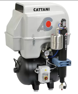 Компрессор Cattani с осушителем в пластиковом кожухе, ресивер 45 л - Cattani