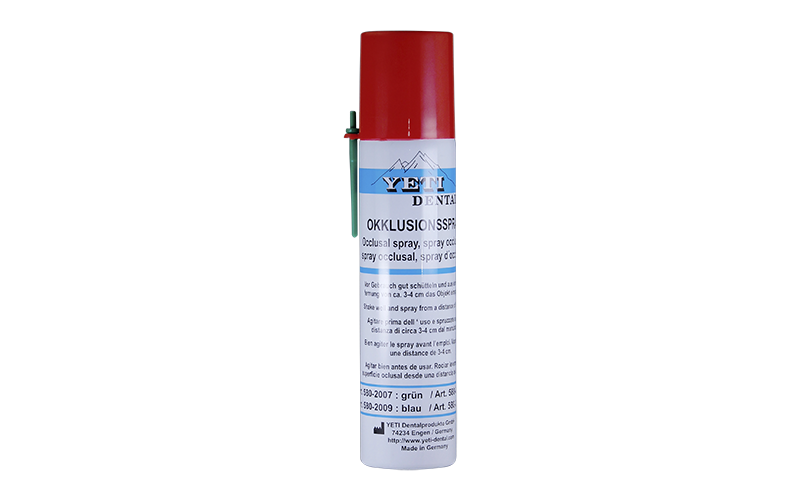 Стоматорг - Спрей Yeti окклюзионный красный (75 мл) для индикации контактных точек