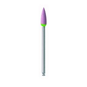 Стоматорг - Полиры для керамики и циркона 9803M "пламя" (розовый), d=4 мм., L=13 мм., 2 шт.