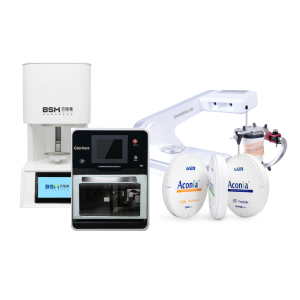 Стоматорг - Цифровая лаборатория под ключ:фрезер Glorious + сканер DS-EX PRO+печь+компрессор (комплект)