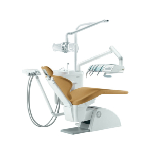 Linea Patavium - стоматологическая установка с верхней подачей на 5 инструментов без скайлера, цвет М01 темно-серый. - OMS