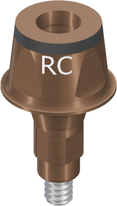 Стоматорг - Цементируемый абатмент, RC, Ø 6,5 мм, GH 1 мм, AH 4 мм, Ti