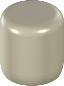 Стоматорг - Защитный колпачок для монолитного абатмента 048.546, WN, H 7,5 мм, PEEK