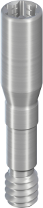 Стоматорг - Прямой винт для абатмента для винтовой фиксации, 0° NC, RC, GH 2,5 мм, TAN