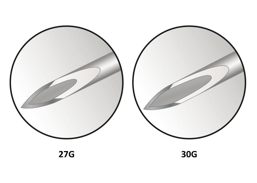 Иглы карпульные Spident NOP 30G, 0.3*25 мм (100 шт) инъекционные дентальные стерильные однократного применения