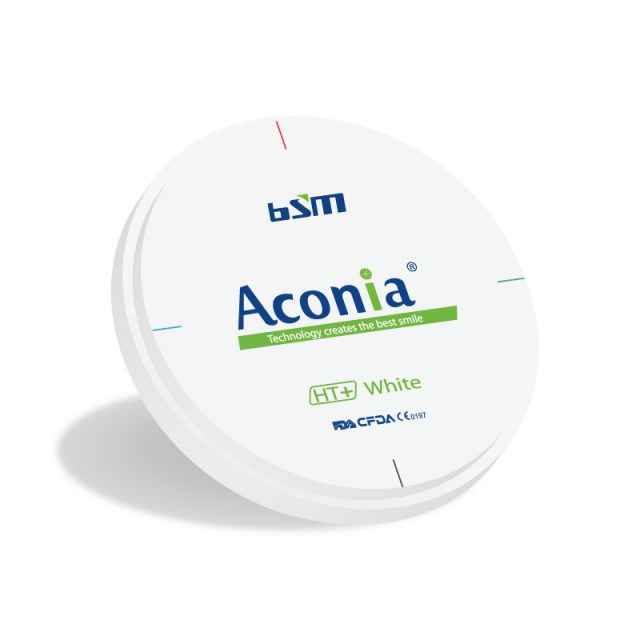Стоматорг - Диск диоксида циркония Aconia HT, белый, 98x16 мм