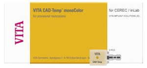 Стоматорг - Блоки VITA CAD-Temp monoColor IS для CEREC/inLab, 1M2T, IS-16L, 5 шт