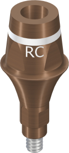 Стоматорг - Цементируемый абатмент, RC, Ø 6,5 мм, GH 3 мм, AH 5,5 мм, Ti