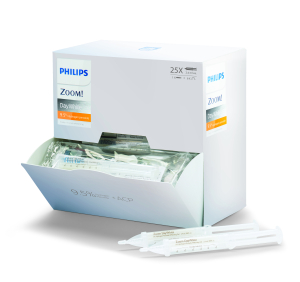 Philips ZOOM! Day White 9.5% HP домашнее дневное отбеливание 9,5% перекиси водорода (НР) 25 шприцов в упаковке.