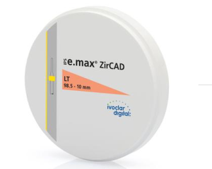 Стоматорг - Диск CAD/CAM из диоксида циркония IPS e.max ZirCAD LT, цвет A1, размер 98.5, толщина 10 мм