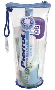 Набор дорожный Complete Dental Kit (зубная щетка, зубная паста,ополаскиватель, зубная нить)