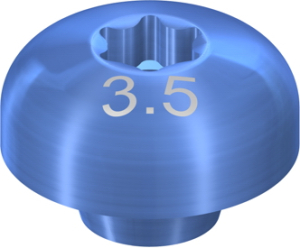 Стоматорг - Вспомогательный компонент для полировки для абатментов для винтовой фиксации Ø3.5 мм, TAN, 025.0004V4