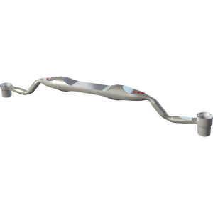 Стоматорг - Держатель для втулки, Ø 3,5 мм, ограничитель глубины на 1 мм/3 мм, L 104 мм, Stainless steel