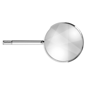 Prodont-Holliger SAS Зеркало Pure Reflect №5 (12 шт.) диаметр 24 мм без ручки не увеличивающее 