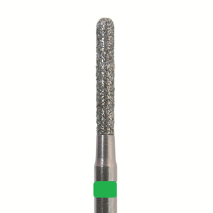 Jota Бор алмазный 881 012 FG, зеленый, 5 шт. Форма: цилиндр с закругленным концом.