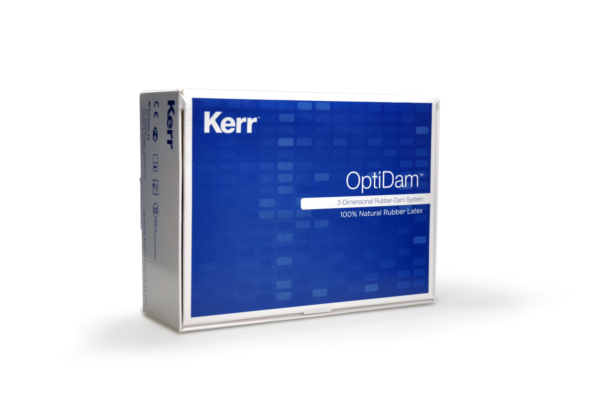 Kerr Коффердам OptiDam Anterior Refill, 60 коффердамов для фронтальной группы.