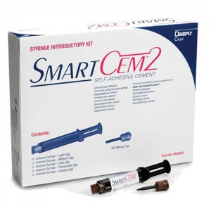 SmartCem2 - НАБОР стартовый 5 шприцев по 5 г - самоадгезивный самопротравливающ. цемент в шприцах