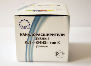 КМИЗ Дрильбор НУ (Каналорасширители зубные КрЗ тип КУ), 50 шт.