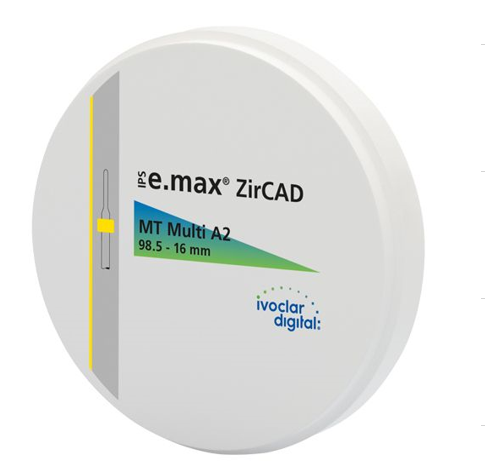 Стоматорг - Диск циркония IPS e.max ZirCAD MT Multi B1 98.5-20/1.