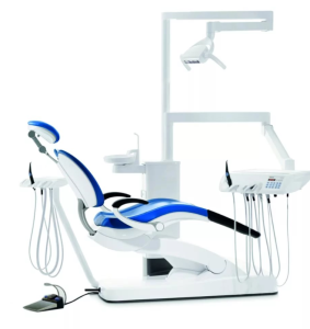 Sirona Intego TS - стоматологическая установка с нижней подачей под влажную аспирацию (цвет сапфир) - Sirona