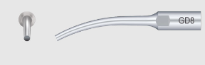 Насадка GD8 для скайлера, для снятия зубных отложений (подходит к DTE, Satelec, NSK) - Woodpecker