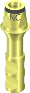Стоматорг - Аналог абатмента NC для цементной фиксации, Ø 5 мм, AH 4 мм, TAN