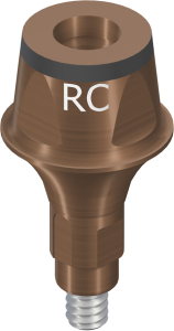Стоматорг - Цементируемый абатмент, RC, Ø 6,5 мм, GH 2 мм, AH 4 мм, Ti