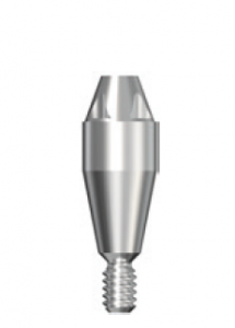 Стоматорг - Абатмент Astra Tech Uni 3.5/4.0, конусный 20°, диаметр 3,5 мм, высота 4 мм.