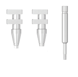 Стоматорг - Трансфер слепочный для открытой ложки диаметр 4.0 мм, длина 9 мм, с шестигранником, стандартная линейка.