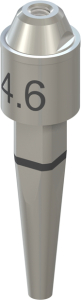 Стоматорг - Репозиционируемый аналог абатмента для винтовой фиксации, Ø 4.6 мм, Stainless steel