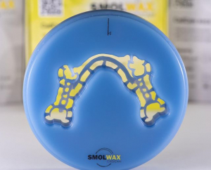Стоматорг - Диск воск Smolwax для открытой системы 98, 16 мм, синий.