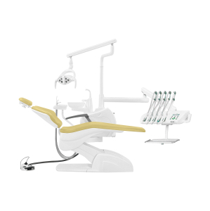 Установка стоматологическая Fengdan QL2028 (Pragmatic) с верхней подачей со скалером с мягкой обивкой цвет М01 бежевый - Fengdan