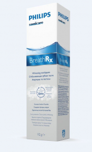 Philips Breath Rx - профессиональная отбеливающая зубная паста (112 г).