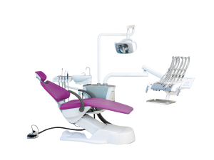 Установка стоматологическая BZ637 Standart с верхней подачей  цвет МР07 розовый - Fengdan