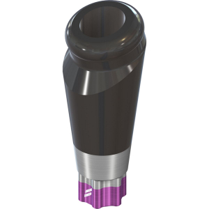 Стоматорг - Абатмент Novaloc, с винтом, угловой 15°, RB/WB, диаметр 3.8 мм, высота десны 6,5 мм.