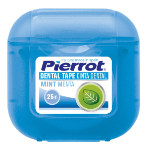 Нить межзубная вощеная  Pierrot Waxed Dental Tape повышенной прочности, 25 м.